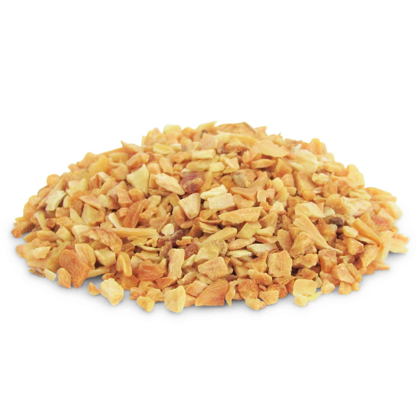 Toasted Minced Garlic By Its Delish, 2 Lbs Bulk Bag - Premium Fresh Dry Roasted Chopped Garlic For Cooking, Baking, Topping - No