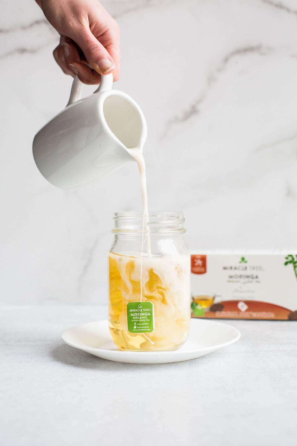 Tree Organic Moringa Tea - 25 Individually Sealed Bags, Caffeine-Free, Vegan, Gluten-Free, Non-GMO, Rooibos Flavor