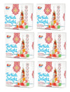 Sarah'S Candy Factory Turkish Delight With Assorted Fruit Flavors 4.05 Oz Pack Of 6