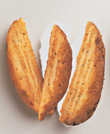 McCain Route 66 Crinkled Cut Wedge Fry - Appetizer, 5 Pound -- 6 per case.