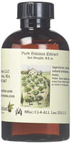 OLIVENATION Banana Extract - Natural Flavors for Baking & Beverages, Sugar Free, Non-GMO, Gluten Free, Vegan - 4 Fl Oz