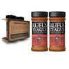Rufus Teague - Fish Rub - Premium BBQ Rub - 6.8oz Bottles - 2 Pack