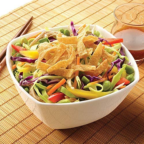 Fresh Gourmet Authentic Wonton Strips Crunchy Snack And Salad Topper (16 Ounce (Pack Of 2))