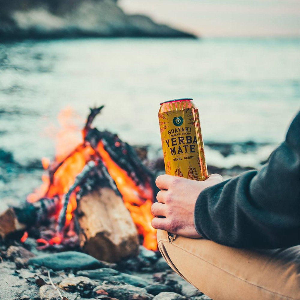 Guayaki Organic Yerba Mate, Revel Berry, 15.5 Ounce (Pack Of 12)