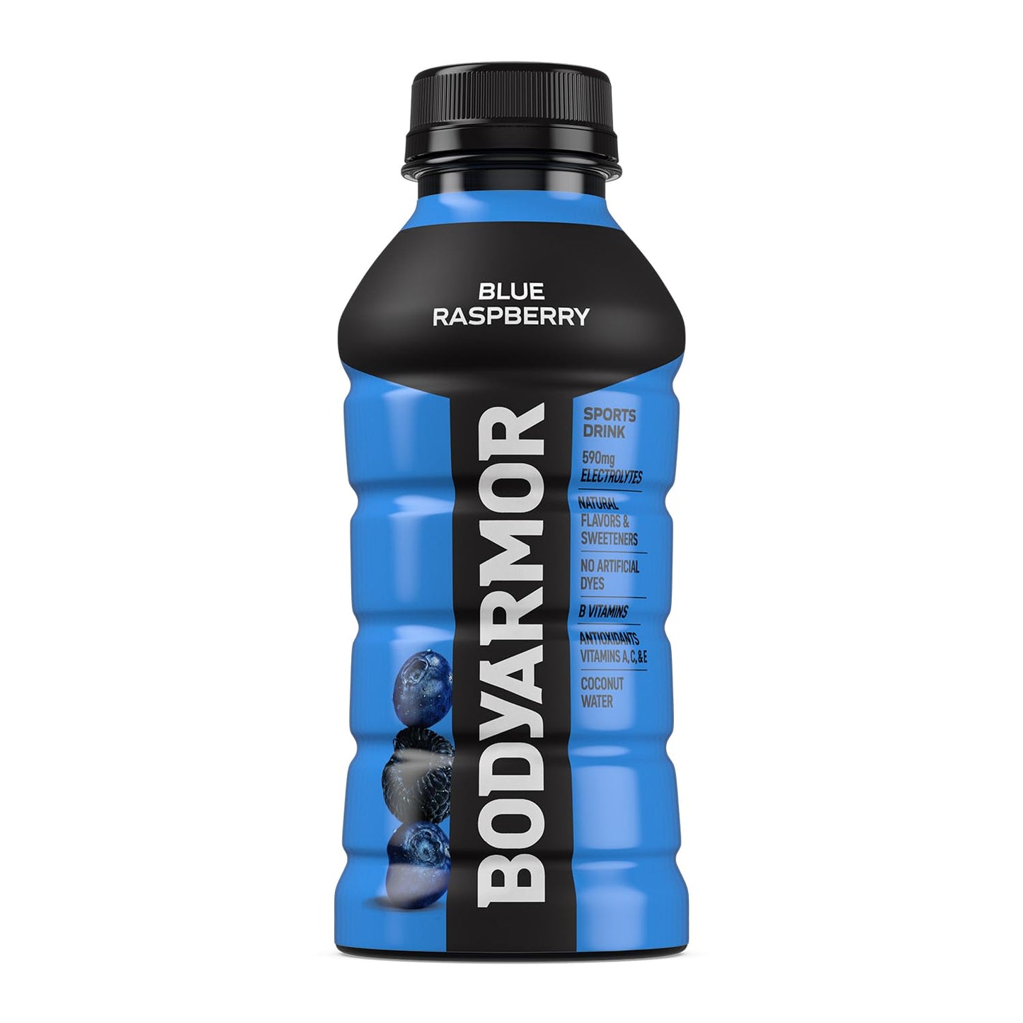 Bodyprotective Covering Sports Drink Sports Beverage, Blue Raspberry, Natural Flavors With Vitamins, Potassium-Packed Electrolytes, No Preservatives, Perfect For Athletes, 12 Ounce (Pack Of 8)