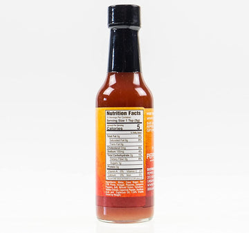 Pepper Joes Peach Vidalia Onion Hot Sauce – Gourmet Sweet Onion Sauce – 5 Ounces – 1 Pack