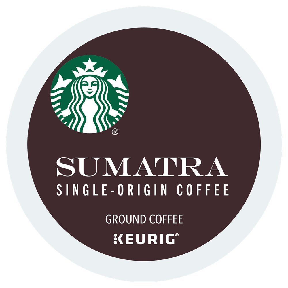 Starbucks Coffee K-Cup Pods, Sumatra, 32 CT