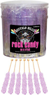 Buffalo Bills Tutti-Frutti (Lavender) Rock Candy On A Stick (36-Ct Tub Lavender Rock Candy Sticks)