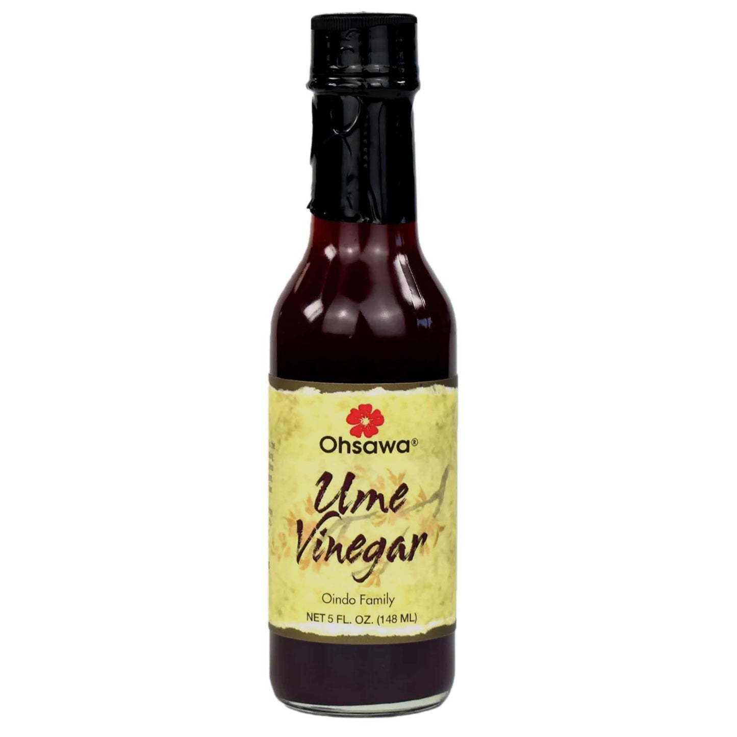 Ohsawa Ume Plum Vinegar - Macrobiotic, Vegan, Gluten-Free - 5 Fl Oz