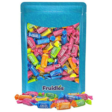 Fruidles Tootsies Original 6 Flavor Variety Pack Twist Midgees Roll, Peanut-Free, Gluten-Free, Kosher Certified, Individually Wrapped, (2 Pounds)