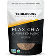 Terrasoul Superfoods Organic Flax Chia Blend, 16 Oz - Superseed Boost For Energy & Wellness