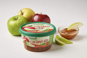 AmishTastes Caramel Apple Dip, Clean Label, Single-Serve Tubettes, Pack of 6