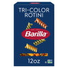 Barilla Tri-Color Rotini Pasta, 12 oz. Box - Non-GMO Pasta Made with Durum Wheat Semolina - Kosher Certified Pasta
