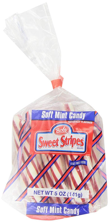 Bob'S Sweet Stripes Soft Peppermint Candy (Pack Of 8)
