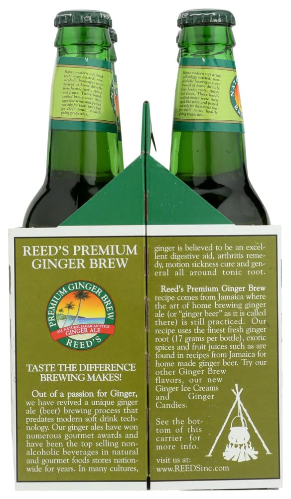 Reeds Premium Ginger Brew 24 Pack