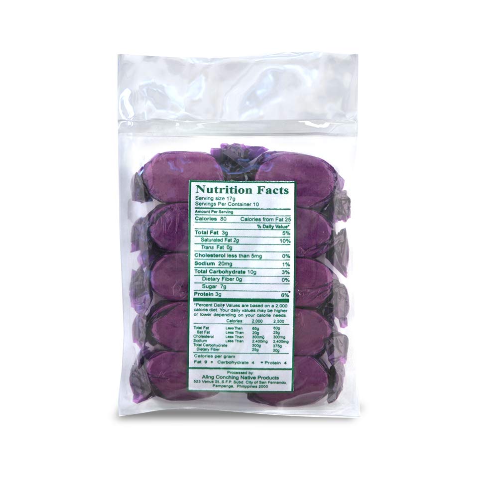 Aling Conching Polvoron (Ube, 3 Pack Of 170G)