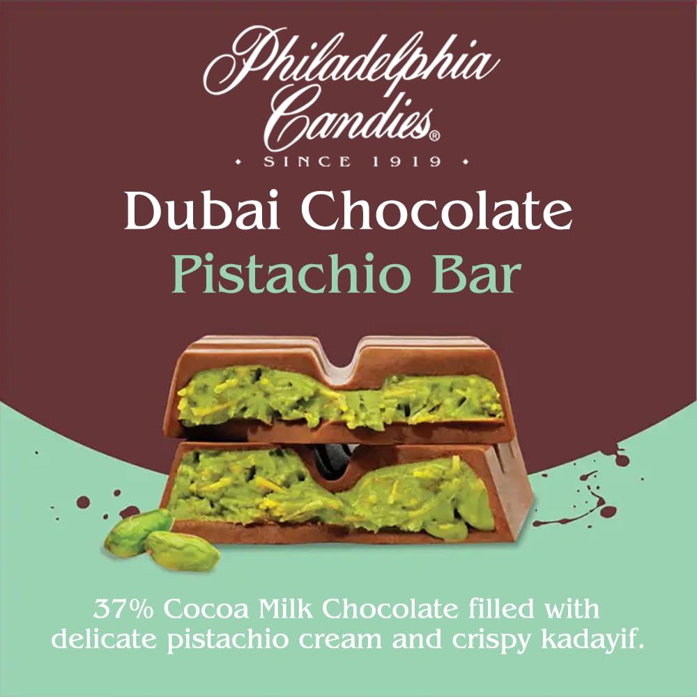 Philadelphia Candies Milk Chocolate Bar, 34% Cocoa, 3.52 Ounce, Pack of 1