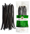 ESSENCE FOOD & BEVERAGE Tahitian Vanilla Beans, Grade 5, 12 Whole Beans for Homemade Extract, Baking & Cooking