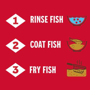 Louisiana Fish Fry Seasoned Fish Fry Breading Mix, 10 oz - Perfect for Fish, Shrimp, Oysters, and Vegetables, Includes Recipe Card