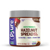 Pyure Hazelnut Spread with Cocoa 2 Net Carbs Keto Snack Gluten-Free, Peanut Free, Plant-Based Hazelnut Spread for Vegan Keto Fri