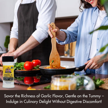 Smoke n Sanity Garlic Salt - Low FODMAP, Gluten Free, Kosher - 4 Ounce Shaker