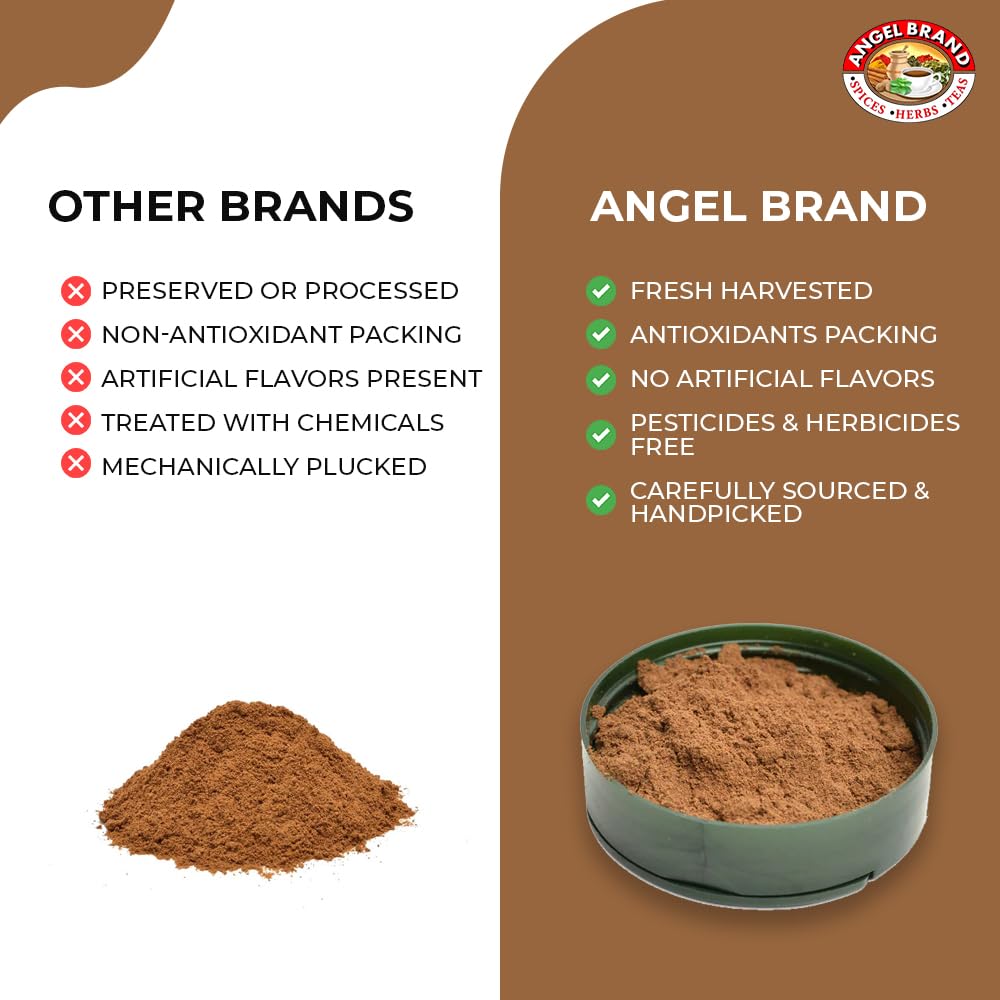 Angel Brand Allspice Pimento Seed Ground 2 Oz Bottle - Premium Ground Spice For Cooking, Baking, And Seasoning - Rich Flavor For