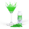 Green Edible Glitter for Cocktails, Green Luster Dust Edible 5g, Edible Glitter for Cake Decorating, Drinks Glitter, Perfect for