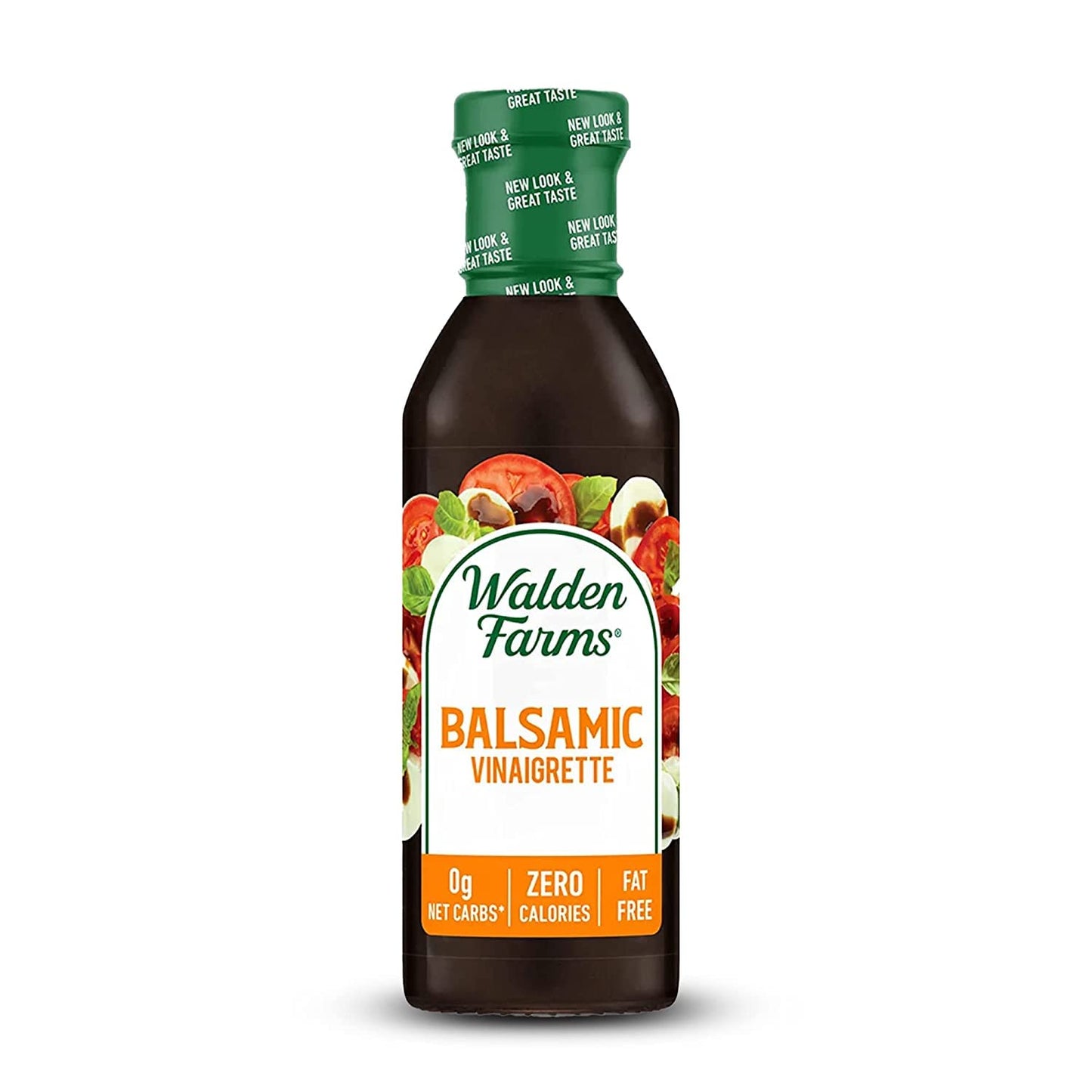 Walden Farms Balsamic Vinaigrette Salad Dressing, Calorie-Free, Gluten-Free, 12 Fl Oz