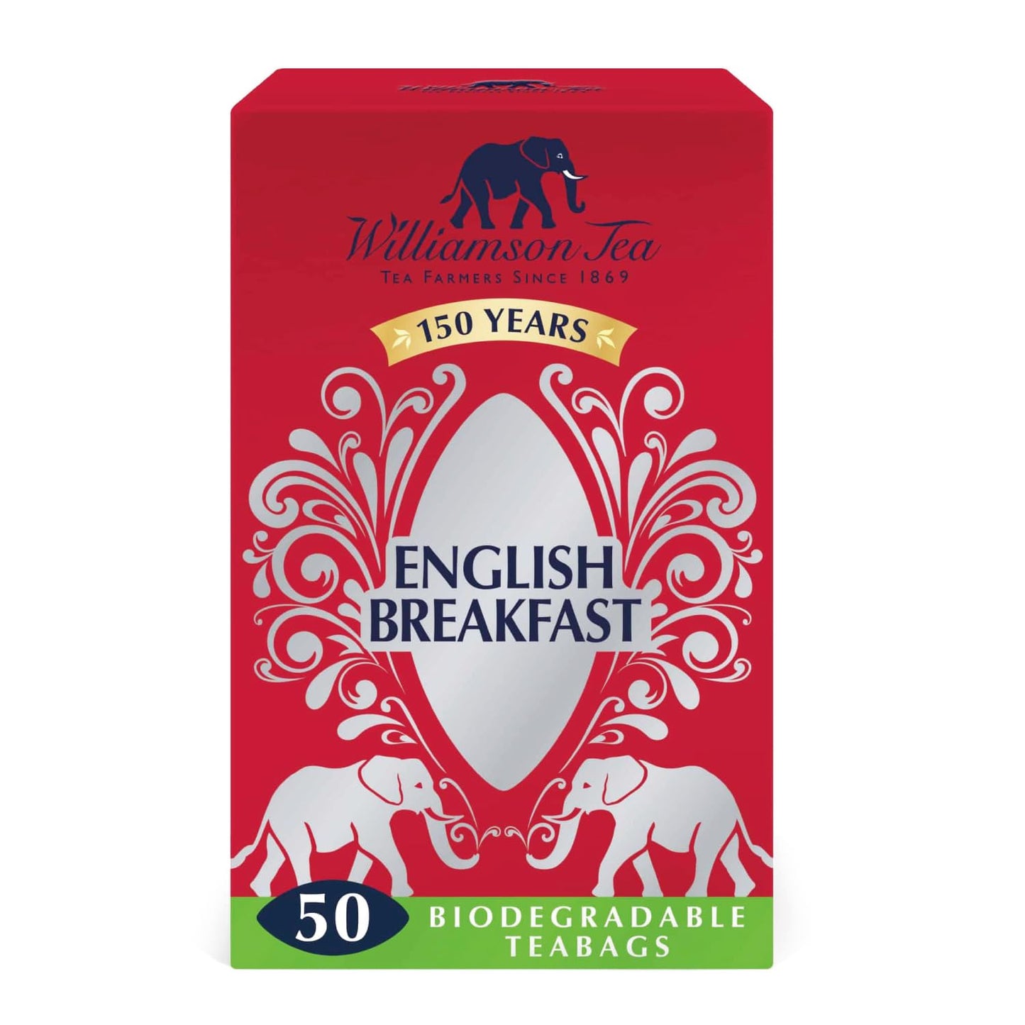 Williamson English Breakfast 50 Tea Bags 125G