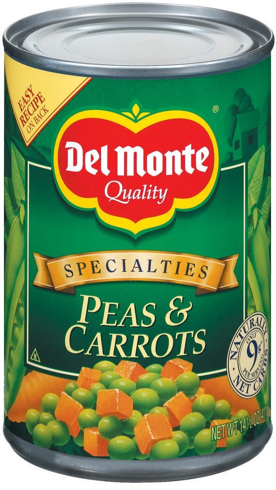 Del Monte Peas & Carrots, 14.5 Oz