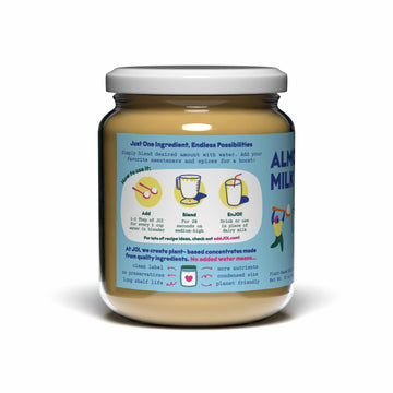 Cashew & Almond Milk Unsweetened Plain Concentrate by JOI - 2-Pack x 27 Servings - Vegan, Kosher, Shelf Stable, Keto-Friendly, D