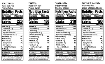 Lance, Variety Pack Sandwich Crackers, (40 pack)