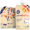 Cerebelly Organic Baby Food Pouches - 6+ Months Organic Chicken Bone Broth Pouches | Protein, Healthy Fats, Non-Gmo | Clean Baby