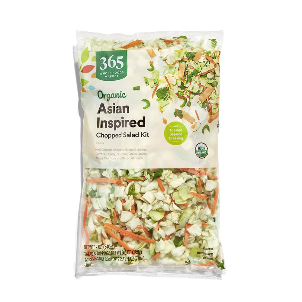 365 by Whole Foods Market, Organic Salad Kit - Asian Inspired, 12 oz