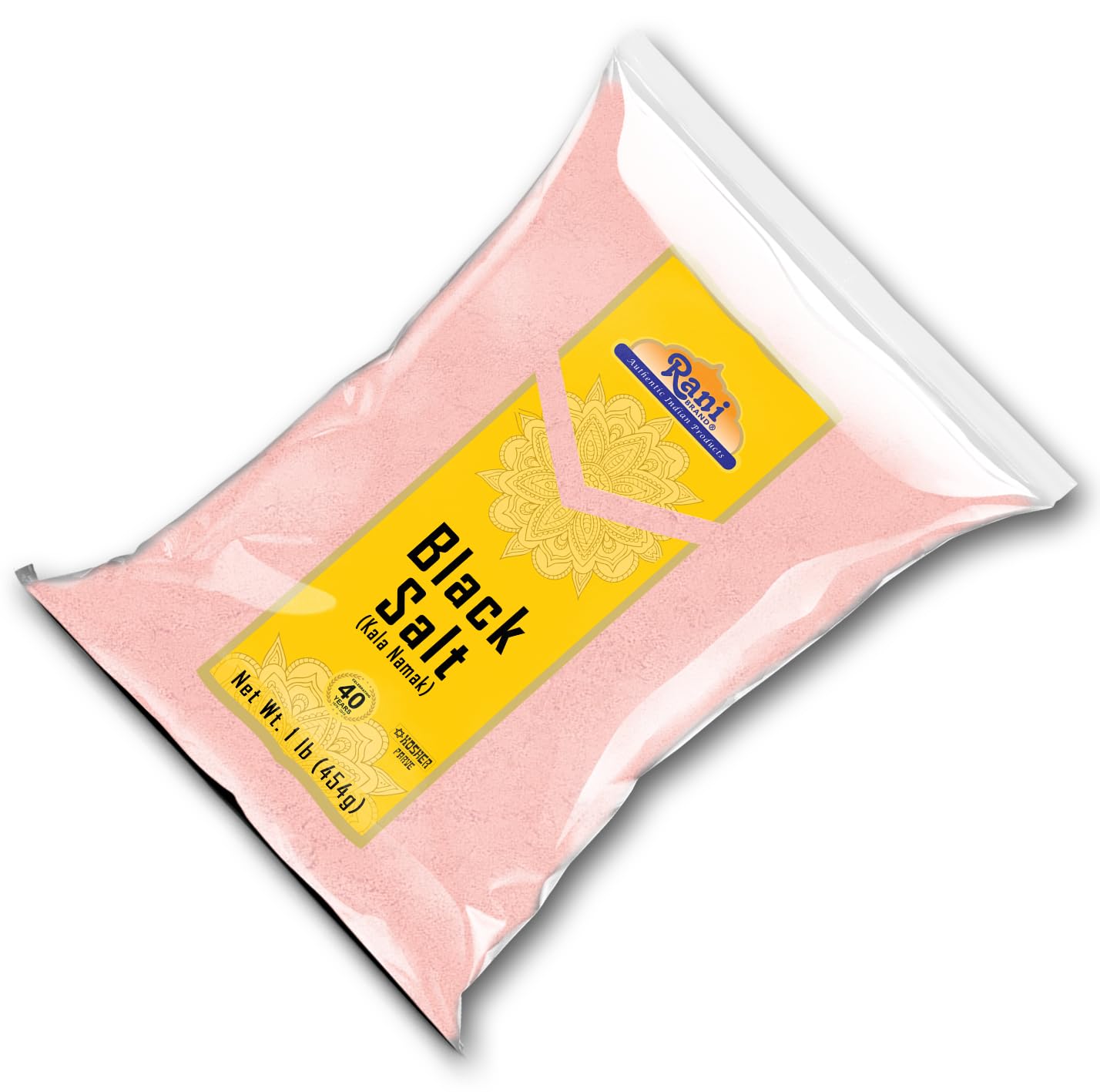 Rani Black Salt Powder (Kala Namak) Mineral 16Oz (1Lb) 454G ~ Unrefined, Pure And Natural | Vegan | Gluten Friendly | Non-Gmo | Indian Origin | Perfect For Tofu Scramble