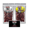 LYZAS SWEETS & TREATS Beef Jerky Gift Set, Peppered & Teriyaki, 10 oz. (Pack of 2) with Bonus Magnet