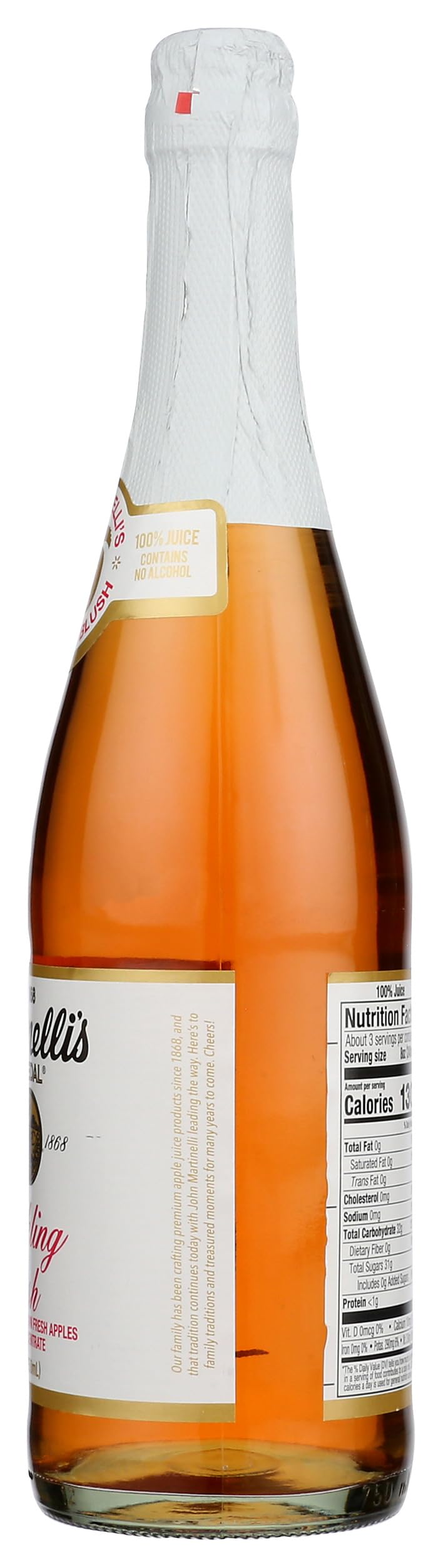 Martinellis Sparkling Blush - 25.4 oz bottle
