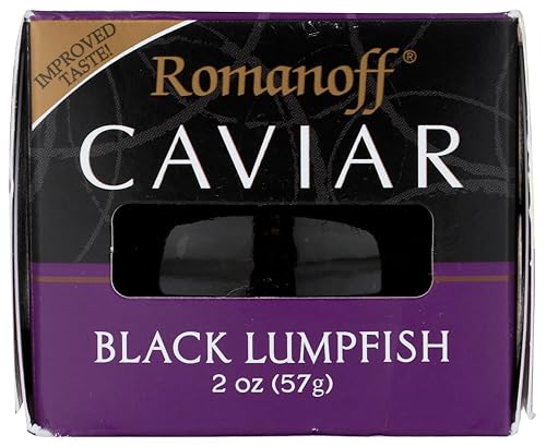 Romanoff Black Lumpfish caviar 2 ounce -- 12 per case12