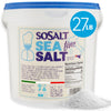 Fine Natural Sea Salt, 27.56 lbs (12.5 kg), Bulk, Foodservice, Resturant, Canning, Brining, BBQ, Asado, Grilling, SoSalt, Trapan