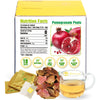 Soilmount Organic Pomegranate Peel Tea Bags - 18 Count | Natural Herbal Tea for Wellness | No Additives | Refreshing Daily Drink