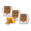 DeLallo Almond Pizzelle Cookies, (3 Pack), Italian Cookies with Light Waffle Texture, Sweet Nutty Flavor, Authentic Italian Reci