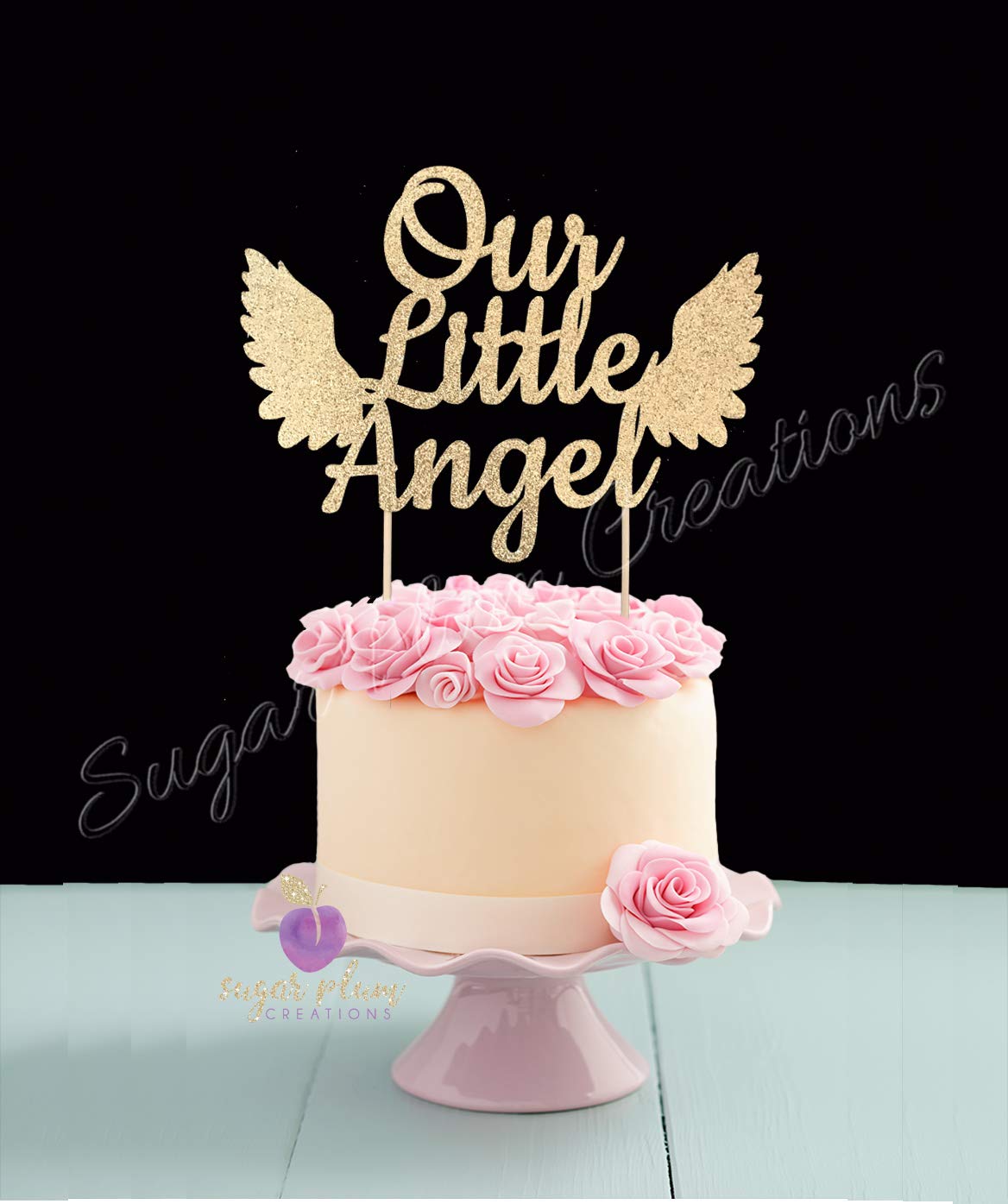 Our Little Angel Cake Topper