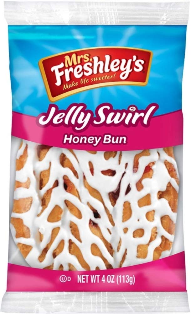 Mrs. Freshley'S Jelly Swirl Honey Bun - Case Of 9