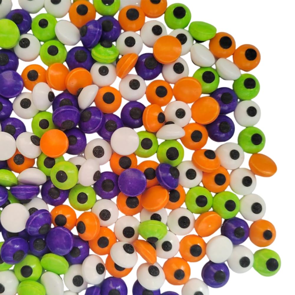 Eastron Edible Candy Eyeballs Eyes Cake Cupcake Toppers Cookie Decorations Dessert Sprinkles for Halloween Christmas Birthday Pa