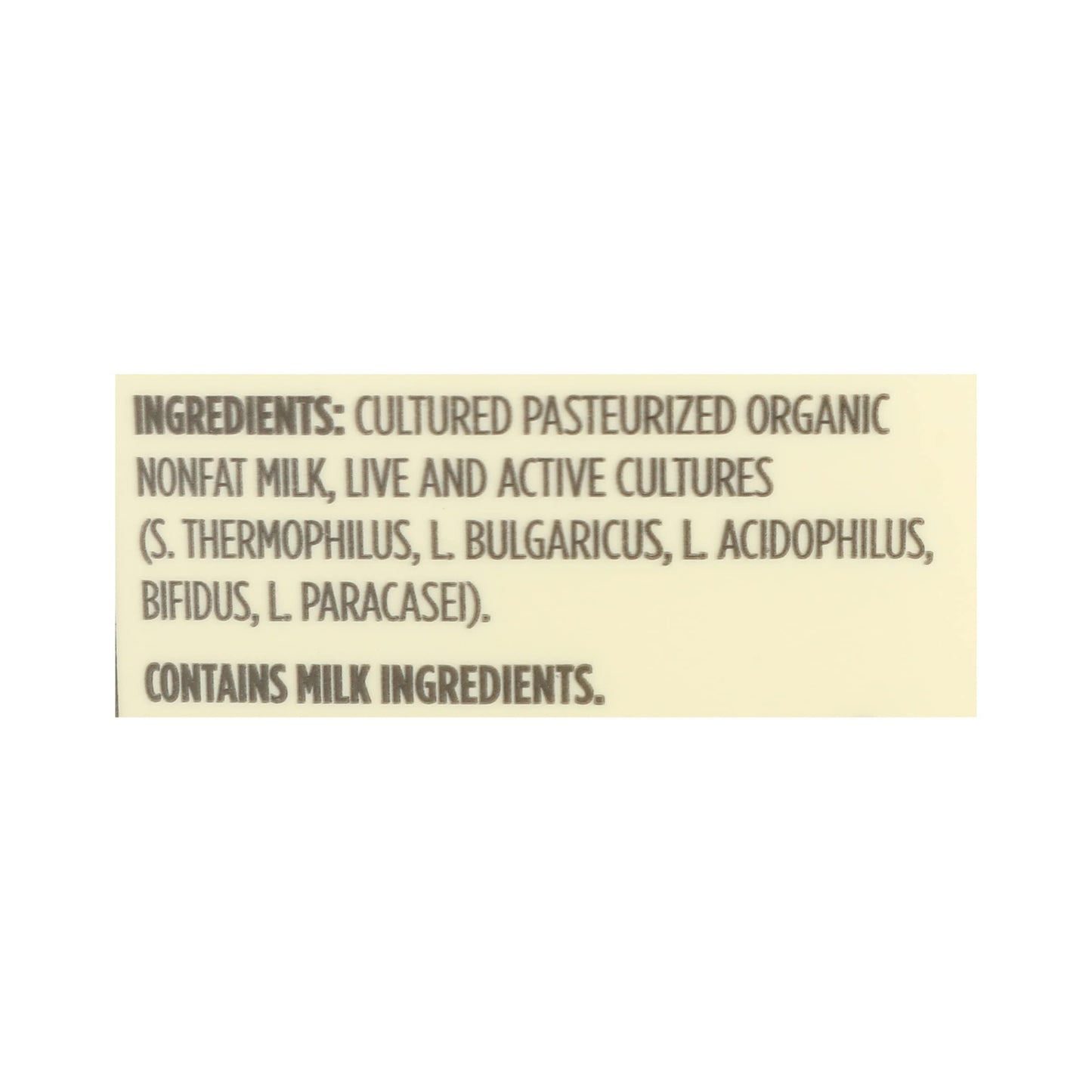 365 by Whole Foods Market, Organic Greek Nonfat Yogurt, Plain, 32 oz