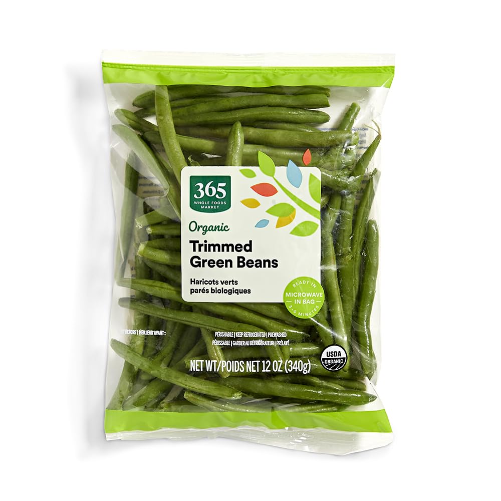 365 by Whole Foods Market Organic Trimmed Green Beans, 12 OZ