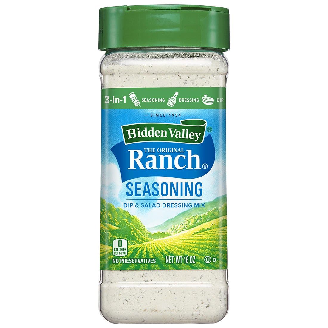 Hidden Valley Original Ranch Seasoning and Salad Dressing Mix, 16 Ounce