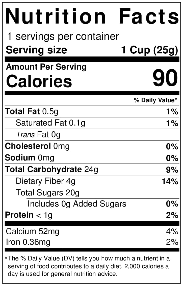 Freeze-Dried Fig - 7 Pack - 100% Real Fruit, No Sugar Added, Crunchy & Delicious, Long Shelf Life