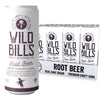 Wild Bills Root Beer Soda - Classic Craft Soft Drink, Caffeine Free, Gluten Free, 12 Oz, 12 Pack, Model WBSD16