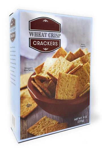Wheat Crisp Crackers by Trader Joes 9oz/255g (Pack of 1)